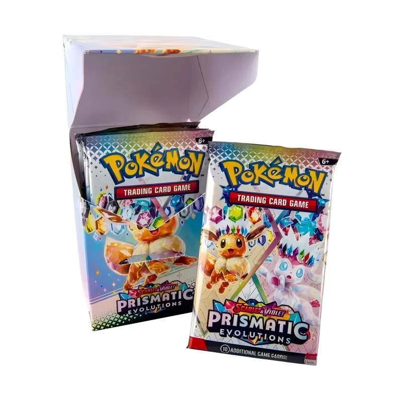 Pokémon Booster-Bundle Destined Rivals Prismatic Evolutions Scarlet Violet 151, Englische Booster-Sammelkarten, ab 6 Jahren - Bild 3