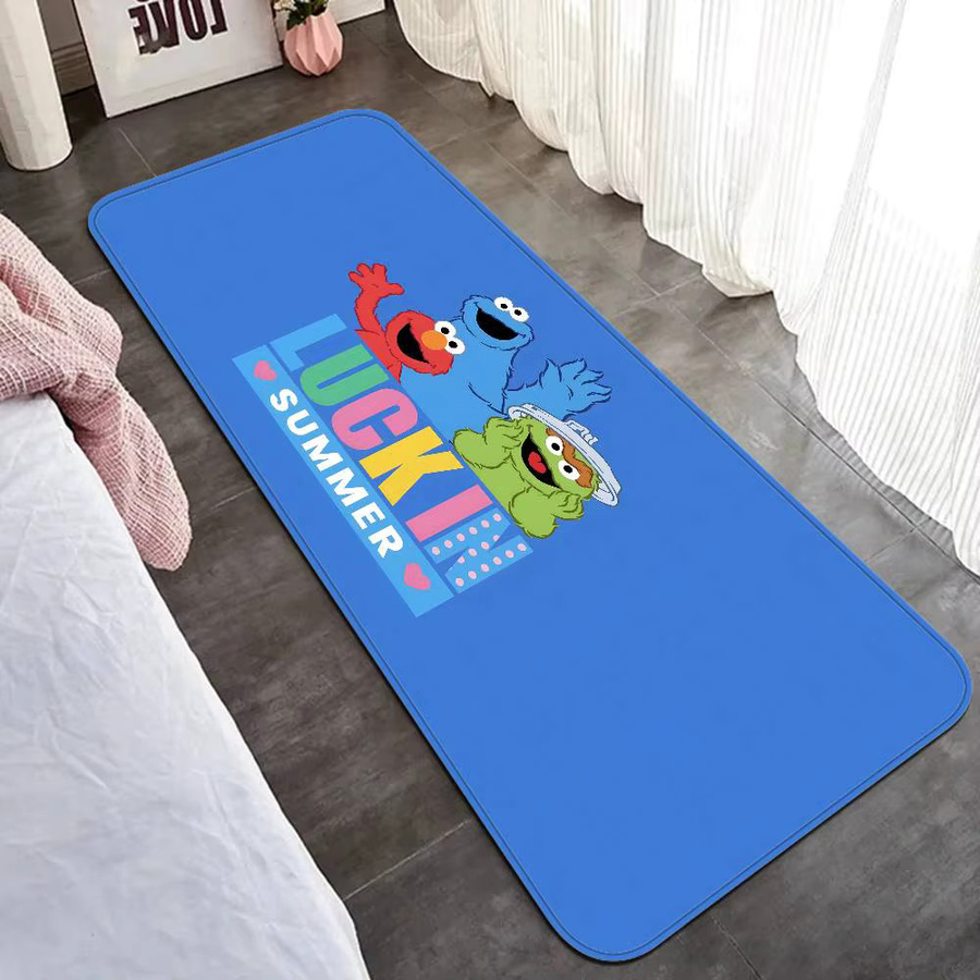 Potdemiel Waschbarer und rutschfester Teppich mit Sesamstraße Cartoon-Motiv für Kinder, Wohnzimmer oder Küche - Bild 5