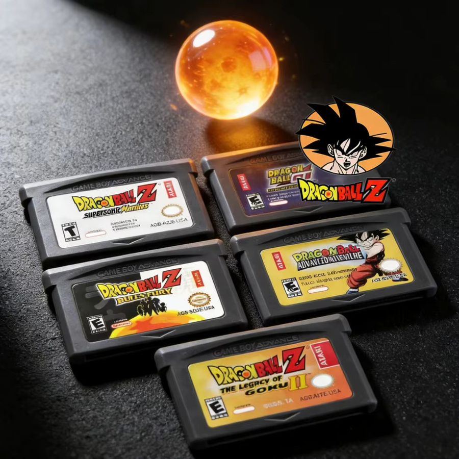 Bandai Dragon Ball GBA Videospiel Cartridge Serie Advanced Adventure Supersonic Warriors Buus Fury für 32-Bit Konsolen in Multicolour - Bild 2
