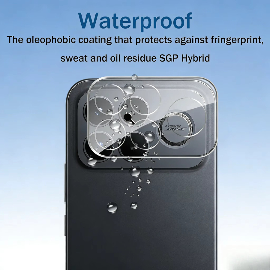 3D HD gehärtetes Glas Kamera-Schutzfilm für Xiaomi POCO F8 F7 Ultra X7 Pro Redmi K90 ProMax transparent - Bild 5