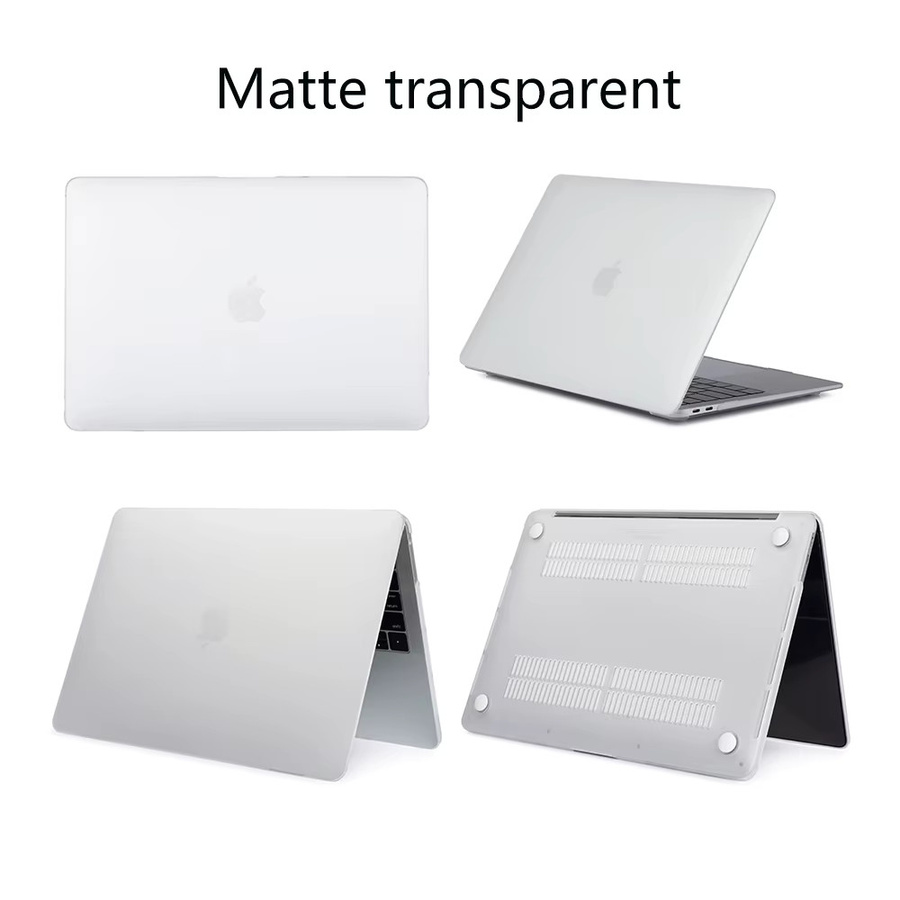 Transparente PVC Laptop-Hülle für Apple MacBook Pro 16 Modell A2141, Matte Schutzhülle für das 2019er Modell - Bild 3