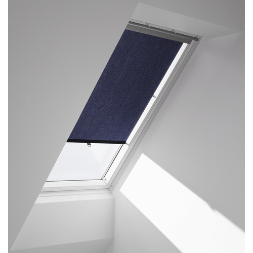 VELUX Raffrollo RHL SK00 9050 in Blau aus Polyester, B/H: 71 x 74 cm - Bild 3