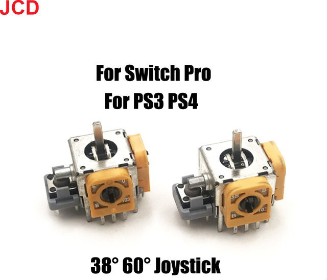 Jcd 3D Joystick aus Eisen für Nintendo Switch Pro Gamepad sowie PS3 und PS4 Wireless Controller - Bild 1