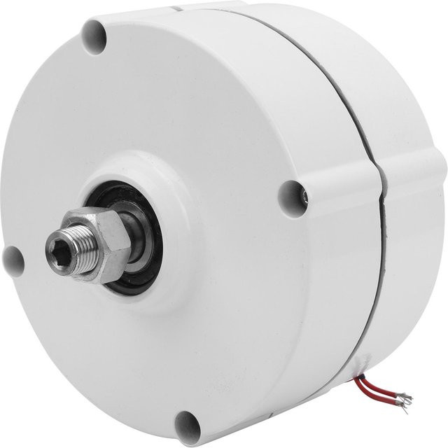 TOMTOP JMS Permanentmagnetgenerator Elektrischer Dreiphasen-Wechselstromgenerator 400W in Weiß aus Aluminium - Bild 1