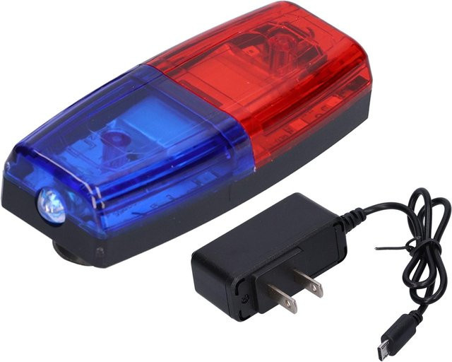 TOMTOP JMS Polizei-Schulterlicht, multifunktional, rot/blau, Outdoor-Zubehör - Bild 1