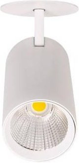 Brumberg LED-Einbauleuchte Schwarz rund mit 24W und Cool White Lichtfarbe - Bild 1