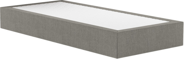 FBF bed&more Boxspringbett Savoy Classic mit Olbia in Grau, B/L: 100 x 200 cm - Bild 1