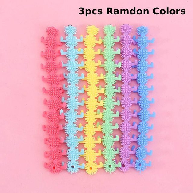 Super Six Dehnbares Schnur-Fidget-Spielzeug, 3-teiliges Set - Bild 1