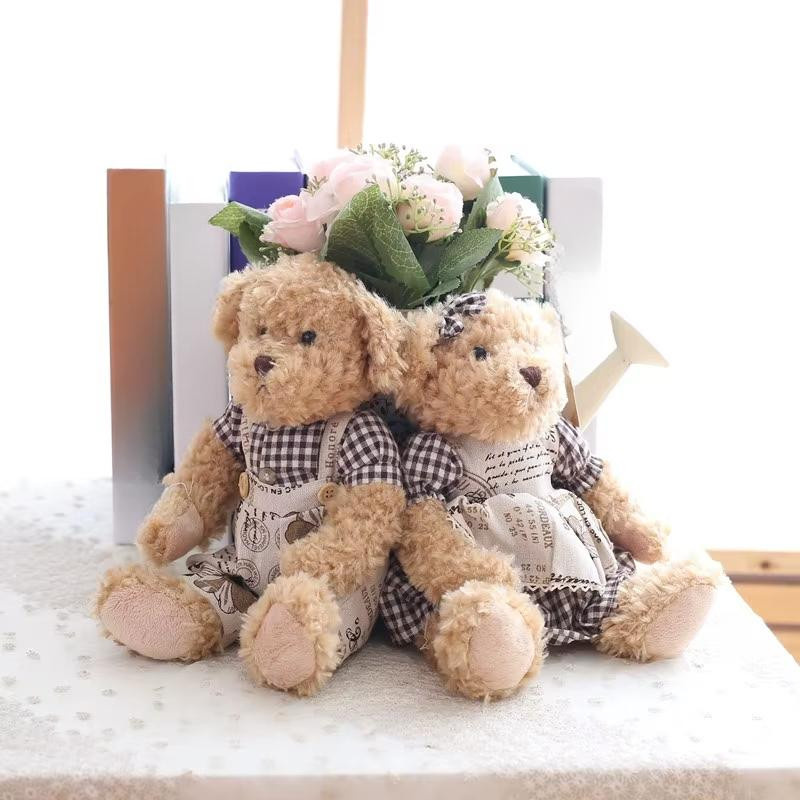 Kidsly Teddybär-Paar, Plüschtiere, 2-teiliges Set, ab 1,5 Jahre - Bild 2