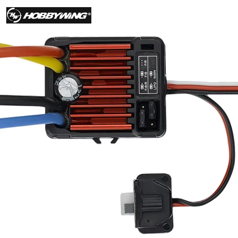 HobbyWing QuicRun 1060 60A ESC, Elektronischer Drehzahlregler, 1:10 - Bild 2