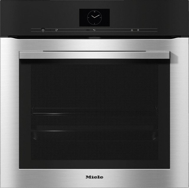 Miele Einbaubackofen H 7560 BP in Edelstahl/CleanSteel mit 76 l Volumen, Pyrolyse, WiFi und Rapid Preheat, Breite: 59,5 cm - Bild 1