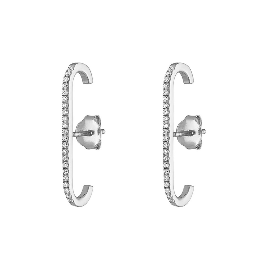 Huitan Trendy Ohrstecker, Zirkonia, Damen - Bild 2