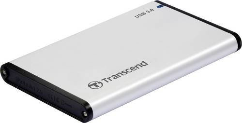 Transcend TS0GSJ25S3 SATA-Festplatten-Gehäuse 2.5 Zoll mit USB 3.2 Gen 1 in Silber - Bild 1