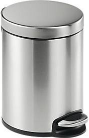 Durable Treteimer Edelstahl rund mit Soft Close und herausnehmbarem Inneneimer, Silber, 5 Liter - Bild 2
