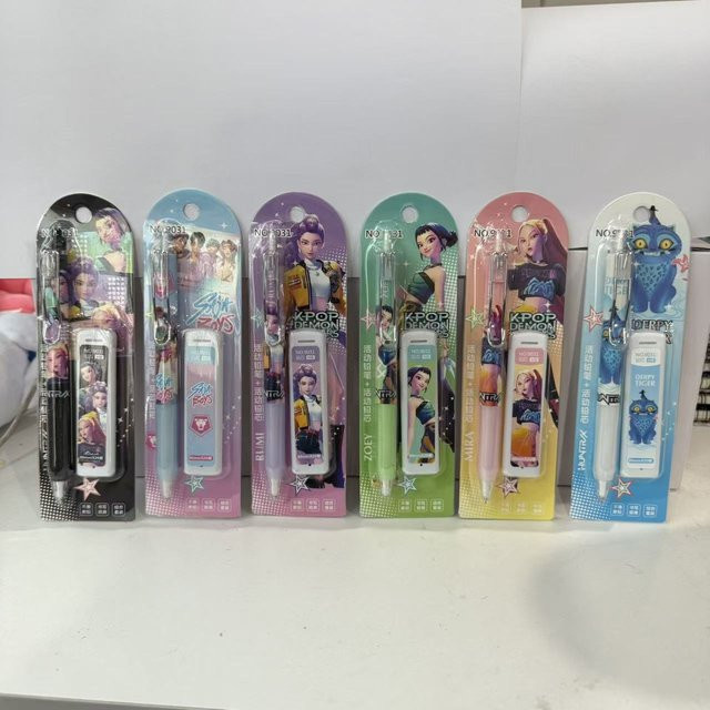 Yiran toy 1 Mechanisches Bleistift Set mit Rumi Cartoon Design, 24 Stück, Mehrfarbig - Bild 1