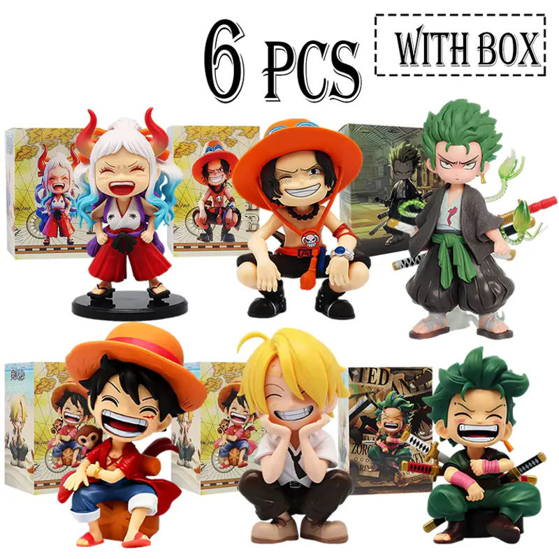 Bandai One Piece Anime-Figur Monkey D. Luffy und Roronoa Zoro aus PVC, mehrfarbig, Höhe: 13 cm - Bild 4