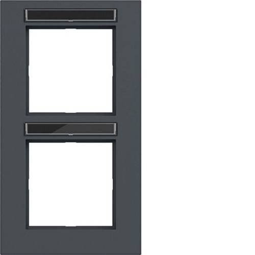 Hager Rahmen Anthrazit matt WAD8203AT - Bild 1