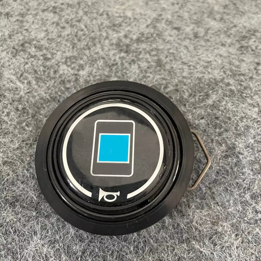 JDMLUCK Universal Hupknopf für modifizierte Auto-Rennlenkräder als Hupenschalter-Abdeckung - Bild 2
