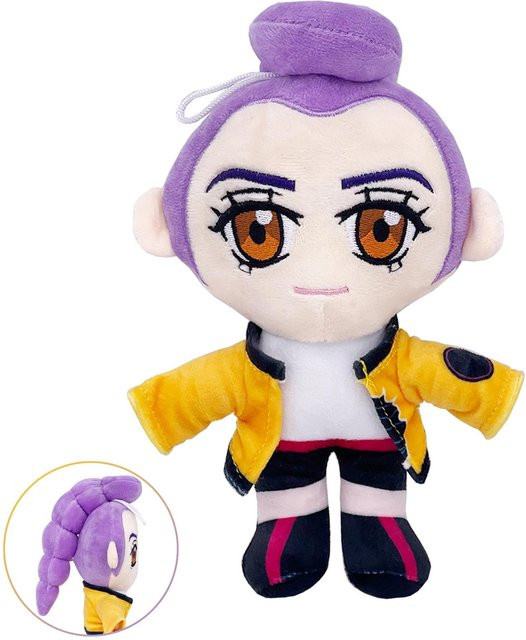 Yiran toy Anime Jäger Plüschtier, Lila Tiger, ab 3 Jahren - Bild 1