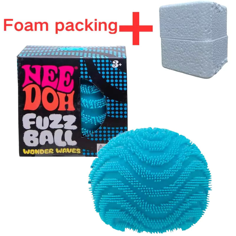 Schylling Fuzz Ball, Desktop-Ornament, Stressabbau-Spielzeug, Weicher Stressball - Bild 2