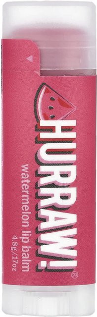 Hurraw! Lippenbalsam Wassermelone, 4,8 g, pink - Bild 1