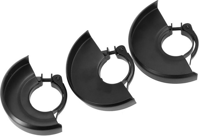 Langlebige Schutzabdeckung für Winkelschleifer in Schwarz, passend für 100 mm, 115 mm und 150 mm Durchmesser - Bild 1