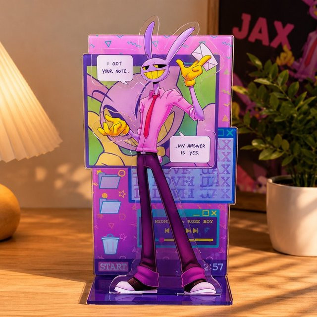 Bandai TADC Jax Love Note, Stehender Acryl-Anime-Figuren-Ständer, Bunt / Mehrfarbig - Bild 1