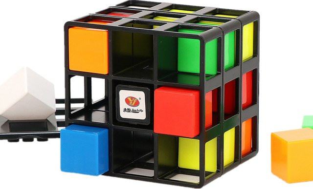 Yj Zauberwürfel 3x3, Puzzle, Geschicklichkeit, ab 6 Jahren - Bild 1
