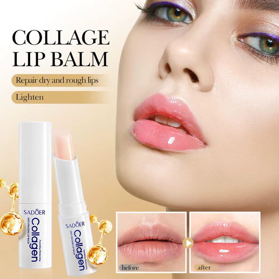SADOER Kollagen Lippenbalsam, Glänzend, Unisex - Bild 2