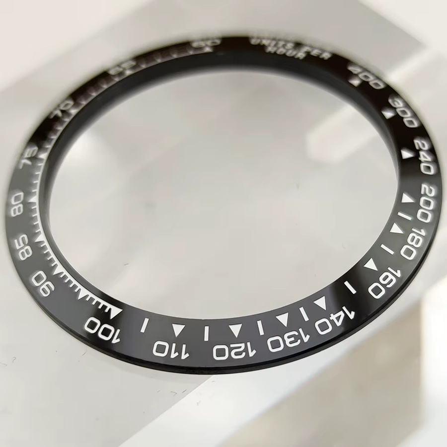 OUMASHI Uhrenlünette, Keramik, 39,3 x 31,5 mm, Unisex - Bild 2