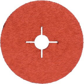 3M Cubitron II Fiberscheibe 987C, rot, Keramik, Körnung 80, Durchmesser: 115 mm - Bild 1