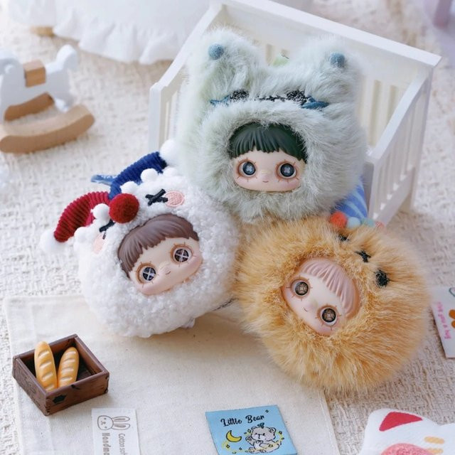 Maymei Crazy Circus, Vinyl Plüsch Blind Box, Puppe Rucksack Anhänger - Bild 1