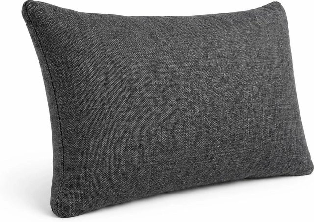 Setgarden Dekokissen Anthrazit mit abnehmbarem Bezug, B: 50 cm, H: 45 cm - Bild 1