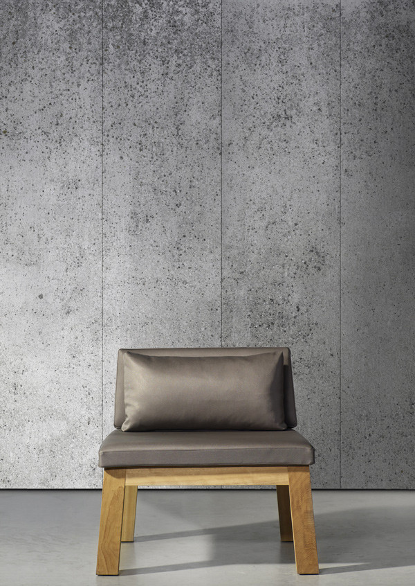 NLXL Tapete Concrete 05 in Grau mit modernem Abstract-Design aus Vlies - Bild 1