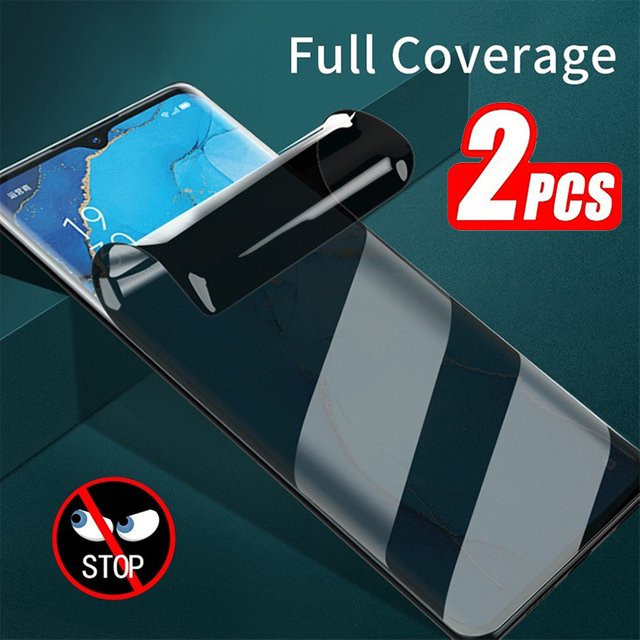2 Stück Privatsphäre Hydrogel Displayschutzfolie für Motorola Moto ThinkPhone Razr Plus 2023 40 Ultra und Edge Plus 2023 40 Pro Neo in Transparent - Bild 1