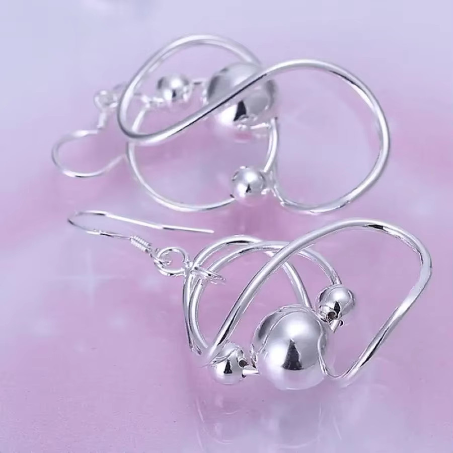 GINSTONELATE Tropfenohrringe, 925 Silber, Damen - Bild 2