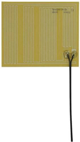 Thermo TECH Polyester Heizfolie 24V 20W Gelb B: 16,9 cm x L: 14,2 cm - Bild 1