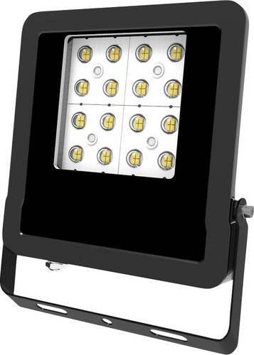 EVN LFE500940 LED-Flutlichtstrahler 50W in Schwarz mit neutralweißem Licht und salzwasserbeständigem Gehäuse aus Metall - Bild 1
