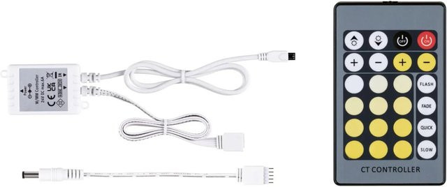 Paulmann MaxLED Tunable Controller Weiß inkl. IT-Remote DC 24V 144W B/H/T: 50 x 22 x 35 mm - Bild 1