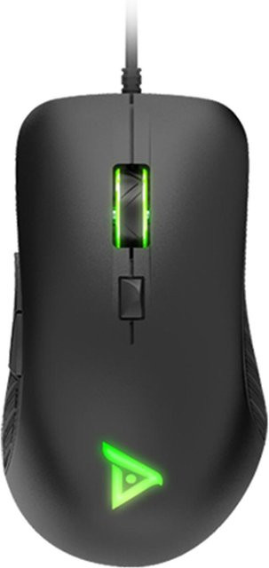 TAIOU USB-Gaming-Maus mit RGB-LED-Beleuchtung, kabelgebunden, E-Sport-Maus mit verstellbarer DPI von 600 bis 6000, Schwarz - Bild 1