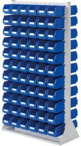 Kappes Systemeinheit RasterPlan Gr. 5 doppelseitig Mod. D52 in Grau und Blau aus Kunststoff - Bild 1