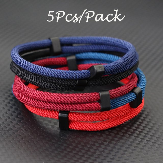 diffone Armband, Nylon-Seil, verstellbar, Herren - Bild 1