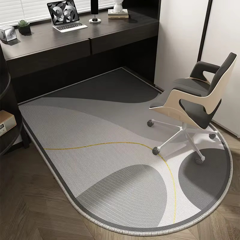 VIKAMA Bodenmatte für Computerstühle und Bürostühle als dekorativer Teppich für Wohn- und Schlafzimmer - Bild 1