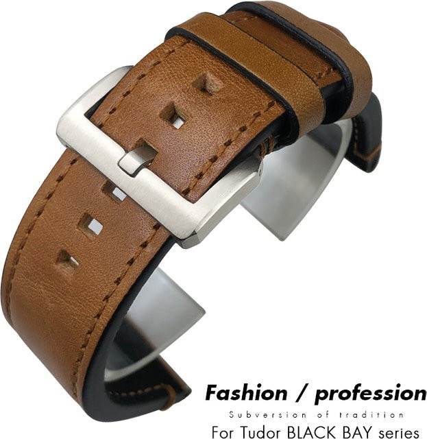 Uhrenarmband DYNANIC, Leder, Braun, 22mm, 23mm - Bild 1