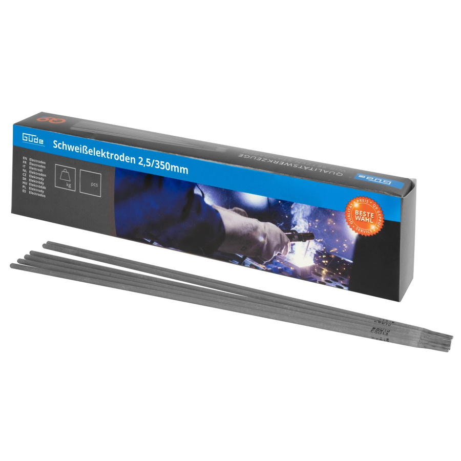 Güde Rutil Elektroden grau Ø 2,5 mm x 350 mm 150 Stück - Bild 2