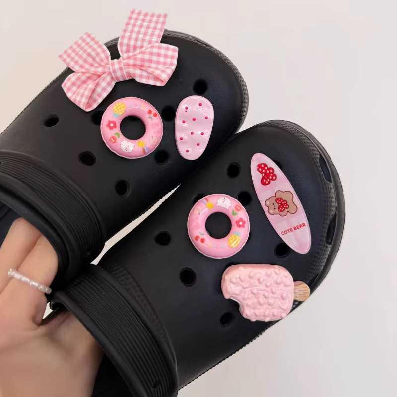 Mesuca Schuhcharms, 6-teiliges Set, Rosa, Kinder - Bild 3