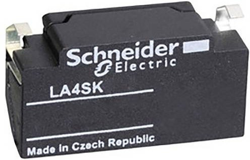 Schneider Electric LA4SKE1E Beschaltungsmodul mit Varistor 24-48V AC/DC für LC/LP1SK06 in Schwarz (10 Stück) - Bild 1