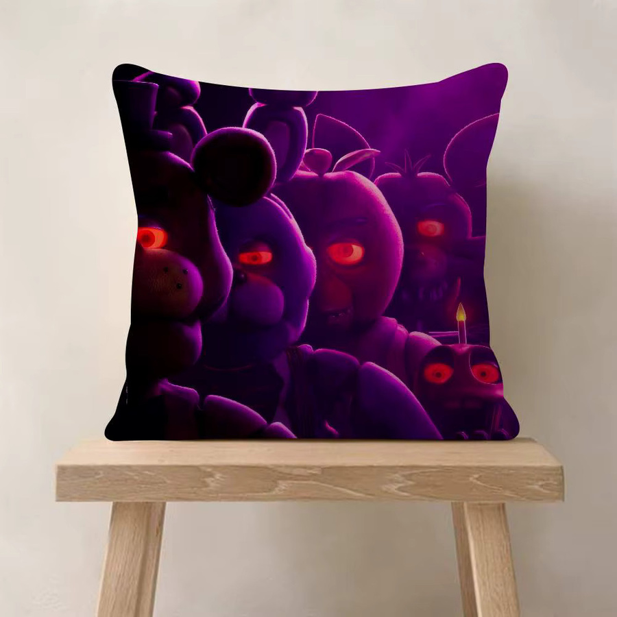 Five Nights At Freddys Kissenbezug von Rastar, quadratisches Design für Sofa und Schlafzimmer, Breite: 30 cm, Höhe: 30 cm - Bild 5