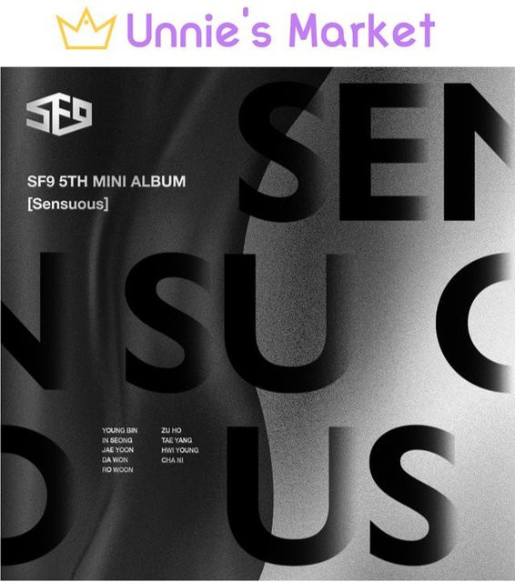 Sensuous Hidden Emotion Ver., SF9, CD, black - Bild 1