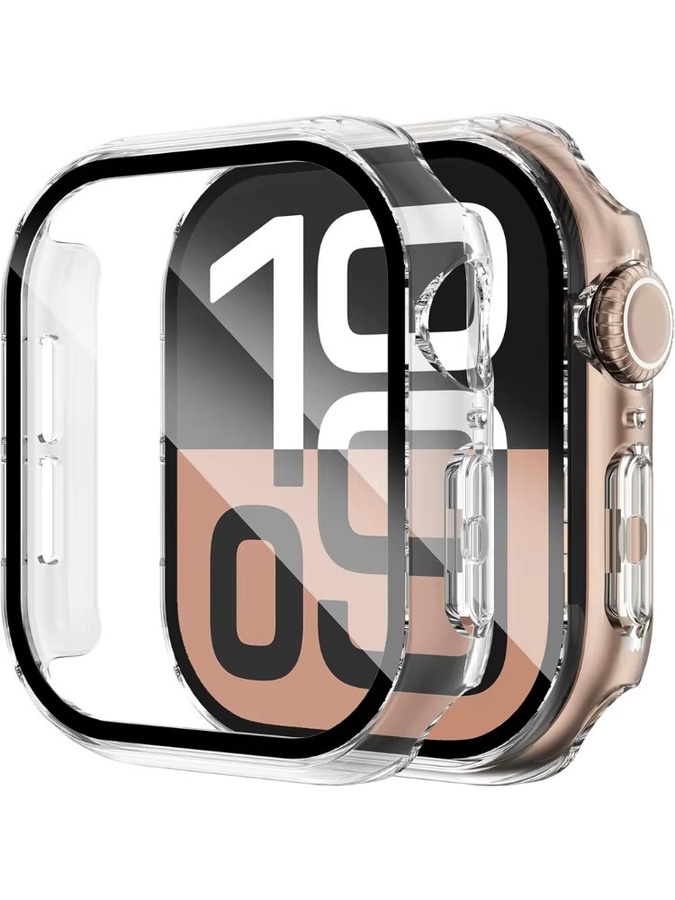 HUBANDE Displayschutzfolie für Apple Watch, Schwarz, Unisex - Bild 5